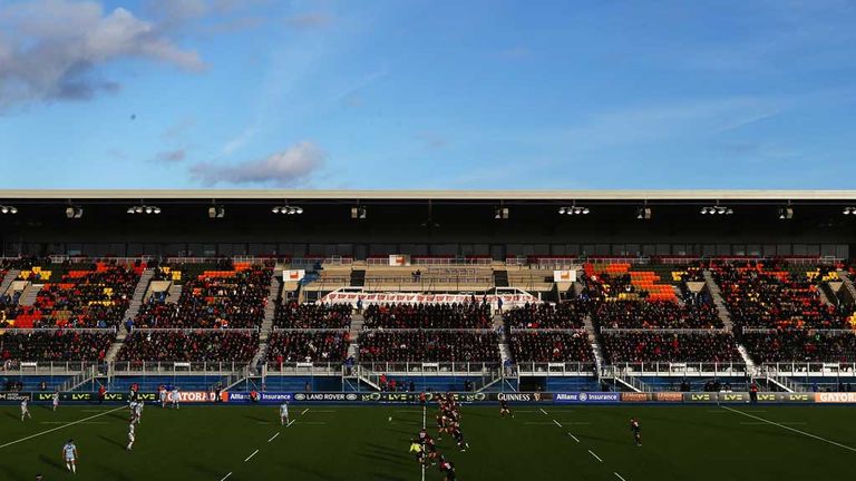 Allianz Park: First match gets under way at Saracens' new home