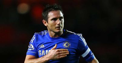 Frank Lampard: Shows his feeling in Chelsea's win at Southampton