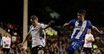Franco Di Santo cancels out Giorgos Karagounis's opener