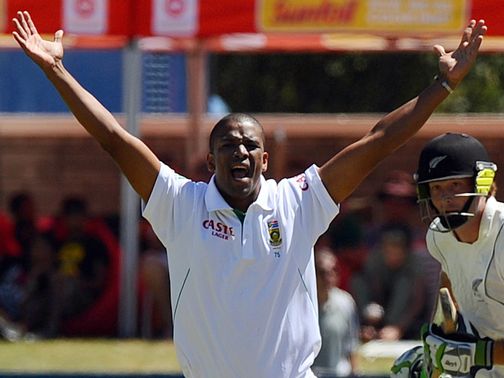 Philander took five wickets