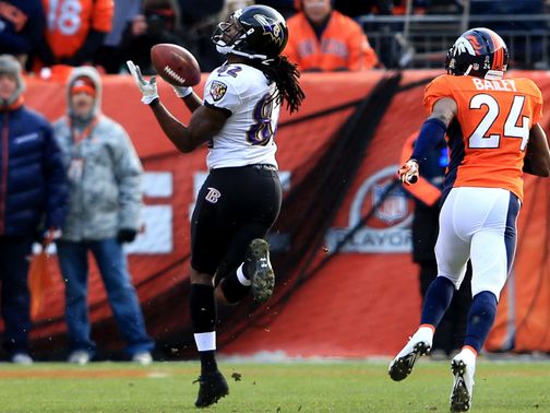 Torrey Smith torched the Denver defence&nbsp;