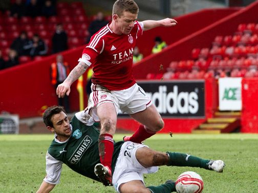 Hibs and Aberdeen fought out a goalless draw