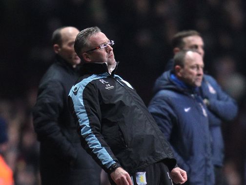 Lambert: Saw his crash out the League Cup to Bradford