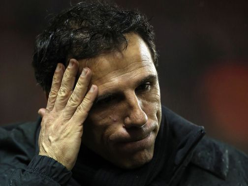 Gianfranco Zola: Unhappy with mistakes made by his side
