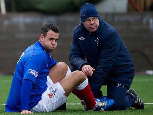 Darren Cole feels the pain at Galabank