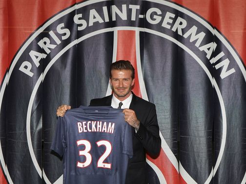 David Beckham: Links up with PSG