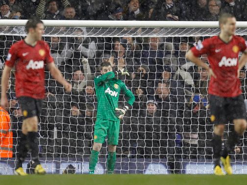 David De Gea: Came in for criticism after Spurs leveller
