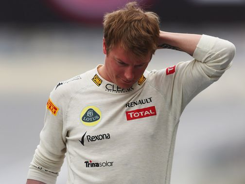Kimi Raikkonen: Realistic about his chances in 2013