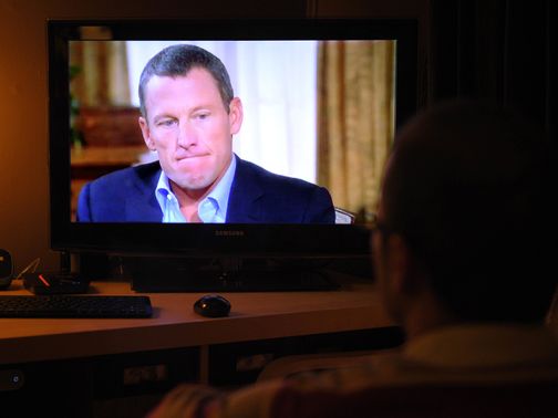 Lance Armstrong: Confessed to taking performance-enhancing drugs