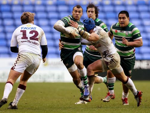 Jonathan Joseph in action for London Irish