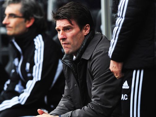 Michael Laudrup: Prefers away leg first