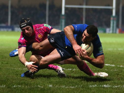 Rob Kearney scored a try for Leinster