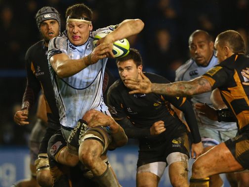 Robin Copeland: Try scorer for Cardiff Blues