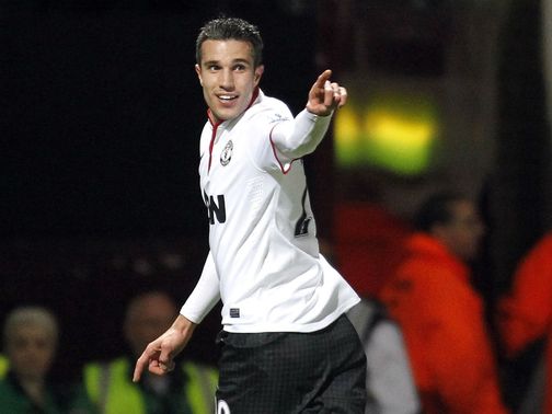 Robin van Persie: Scored a last-gasp equaliser