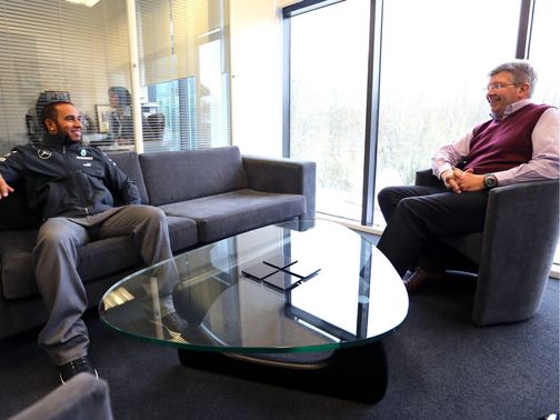 Hamilton and Brawn: Building up relations