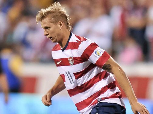 Brek Shea: Watched Stoke draw with Wigan