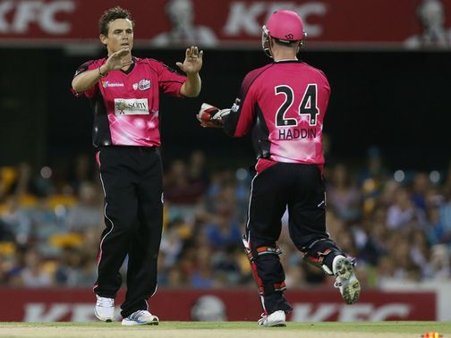 Stephen O'Keefe: Took three wickets to restrict Brisbane&nbsp;