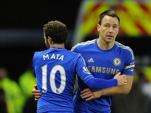 John Terry: Came off the bench at Stoke last weekend
