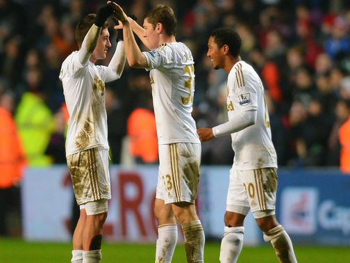 Swansea look value to celebrate another away win