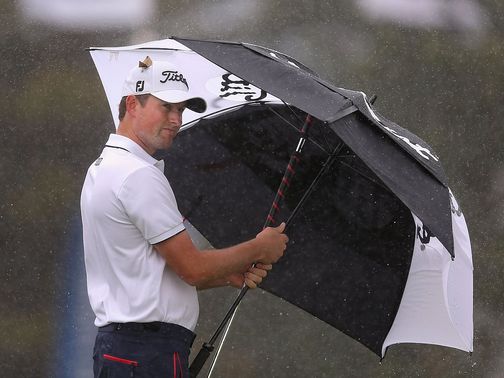 Webb Simpson: Had led the way in Hawaii