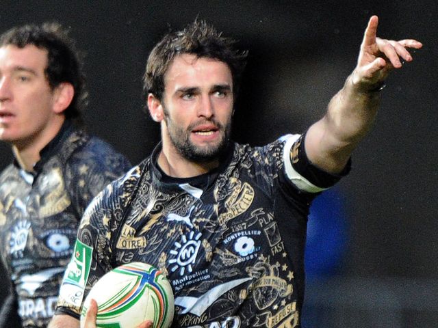 Thomas Combezou: Scored a try for Montpellier