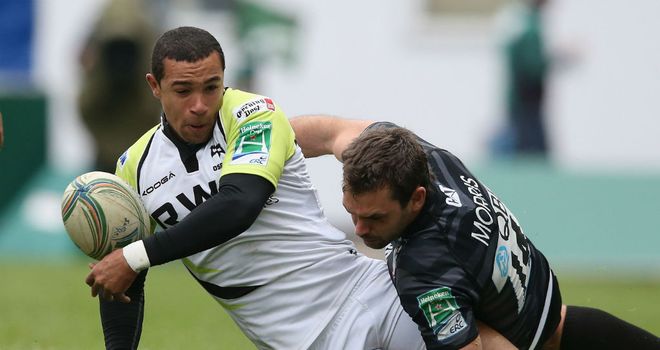 Eli Walker: starring role for the Ospreys this season