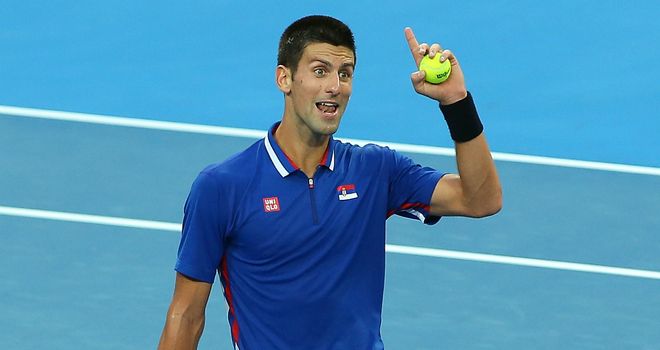 Novak Djokovic: Serb dropped two games during win over Tommy Haas