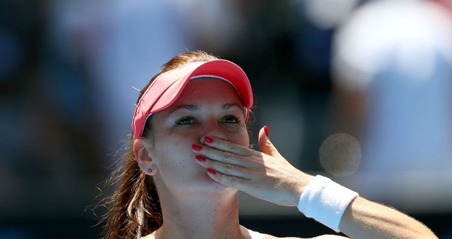 Agnieszka Radwanska: Progressed in straight sets