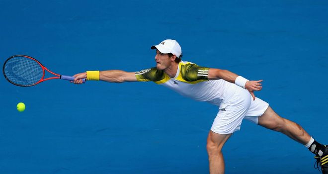 Andy Murray: Registered a convincing win over Joao Sousa
