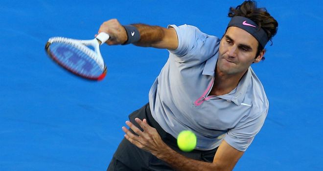 Roger Federer: Completed a convincing win over Nikolay Davydenko