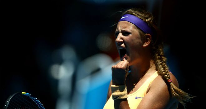 Victoria Azarenka: Overcame a slow start to advance