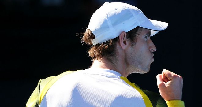 Andy Murray: Recorded a convincing win over Jeremy Chardy