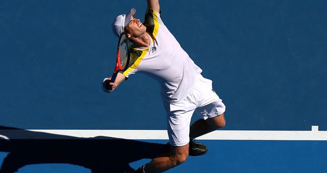 Andy Murray: Frustrated by practice partner