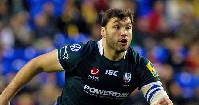 Alex Corbisiero: England and London Irish prop heading for Australia
