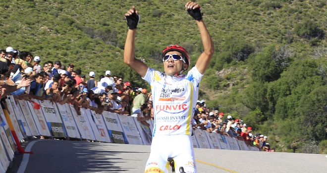 Alex Diniz: Claimed a shock victory on the queen stage