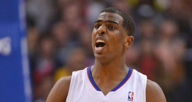 Chris Paul: helped himself to 30 points and 13 rebounds in Friday's win over the Lakers