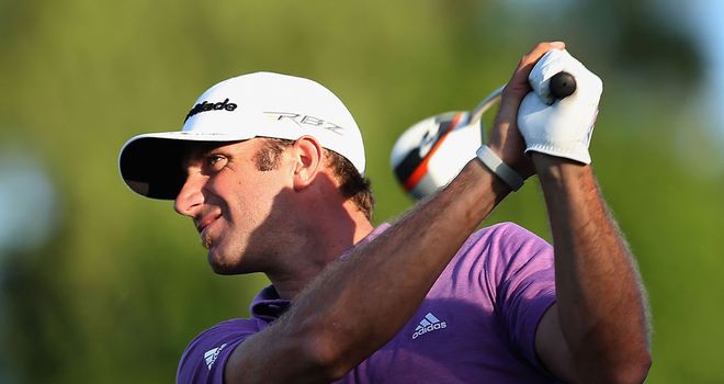 Dustin Johnson: Eagle at the last means a three-shot lead for big-hitting American