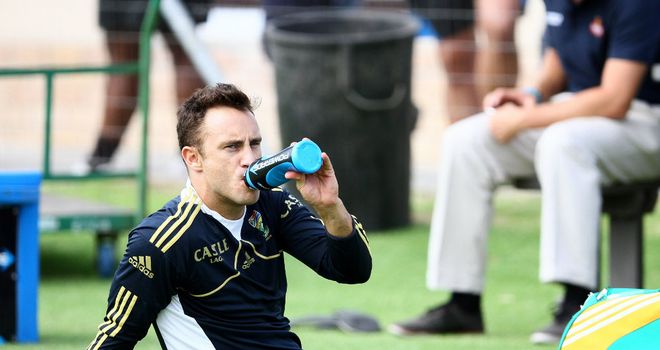 Faf du Plessis: Skippers South Africa in Kimberley