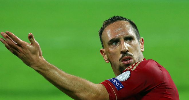 Frank Ribery: Was on the scoresheet in friendly win