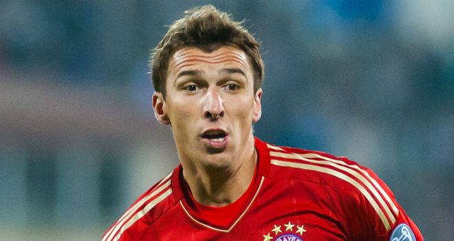Mario Mandzukic: Bagged a double for Bayern