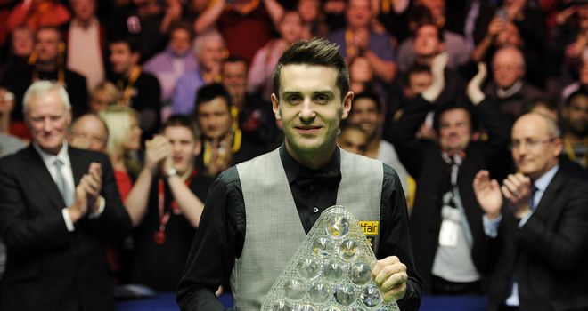 Mark Selby: Held off challenge from Neil Robertson to secure his third Masters title