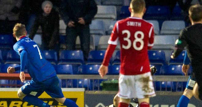 Billy McKay: Scores against Aberdeen