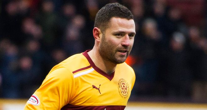 Michael Higdon: Continued his fine form in front of goal for Motherwell