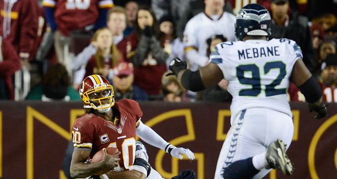 Robert Griffin III: Knee gave out in fourth quarter of clash with Seattle
