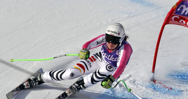Viktoria Rebensburg: claimed her second victory of the World Cup season on Sunday