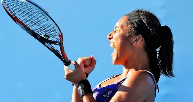 Heather Watson: Claimed a memorable win over Ksenia Pervak
