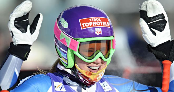 Alice McKennis: Claimed her maiden World Cup victory in St Anton