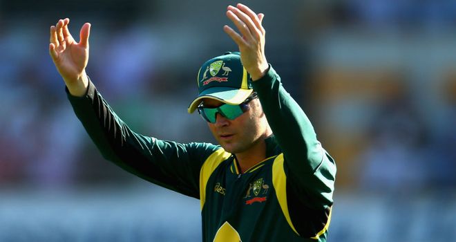 Michael Clarke: Delighted with his side's performance in Canberra