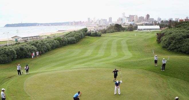 Durban Country Club plays host to this week's Volvo Golf Champions event