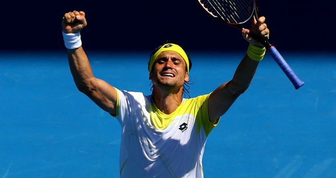 David Ferrer: eased past Kei Nishikori in two hours and 10 minutes